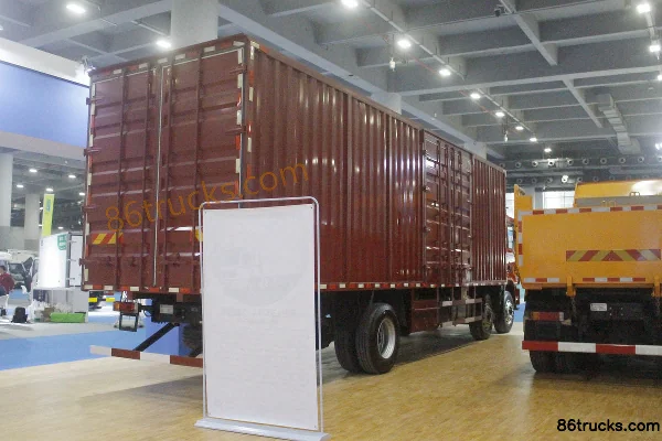 SHACMAN Delong L3000 245 ch 6X2(8 roues) camion fourgon 9,7 m Extérieur (3) | 86Trucks