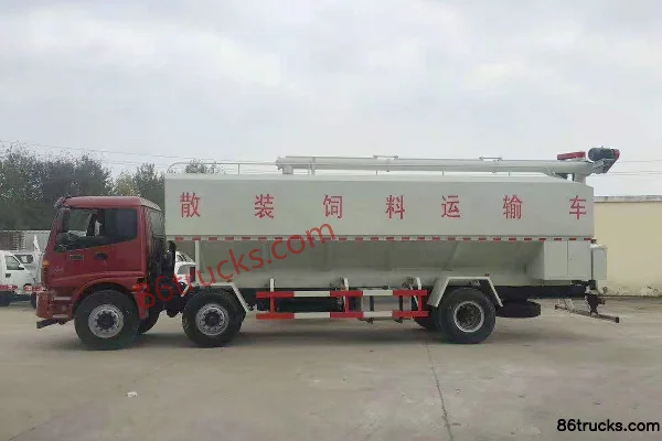 Foton Auman ETX 245 hp 6X2(8 wheels) bulk feed transport truck Exterior (3) | 86Trucks