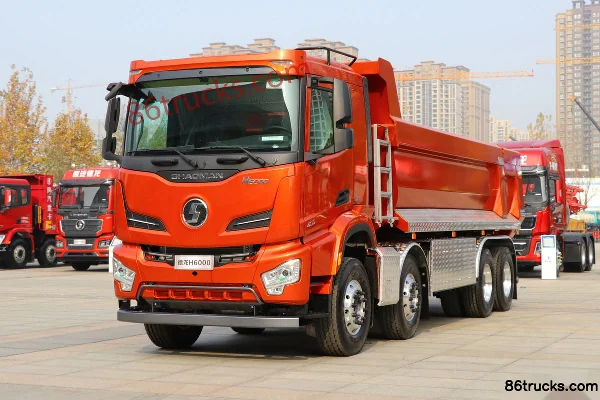 SHACMAN Delong H6000 400 hp 8X4(12 wheels) 6.5m hybrid dump truck Exterior (3) | 86Trucks