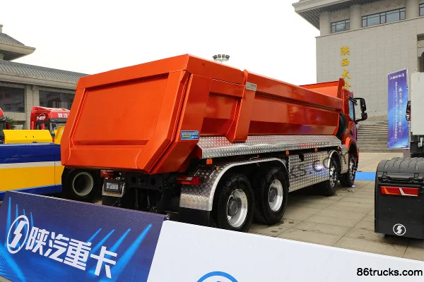 SHACMAN Delong H6000 400 hp 8X4(12 wheels) 6.5m hybrid dump truck Chassis (3) | 86Trucks