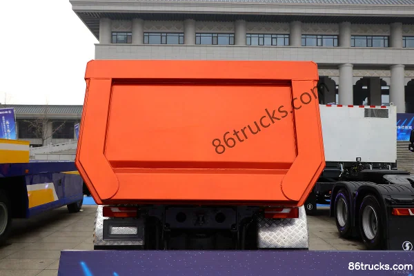 SHACMAN Delong H6000 400 hp 8X4(12 wheels) 6.5m hybrid dump truck Chassis (2) | 86Trucks