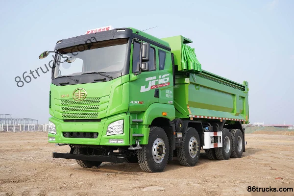 FAW Jiefang Qingdao JH6 Heavy Truck Pilot Edition 400hp 8X4(12 wheels) 5.6m Dump Truck Exterior (3) | 86Trucks