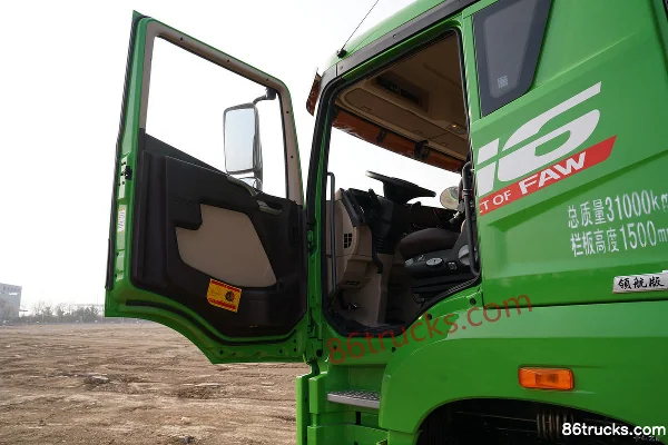 FAW Jiefang Qingdao JH6 Heavy Truck Pilot Edition 400hp 8X4(12 wheels) 5.6m Dump Truck Cab (1) | 86Trucks