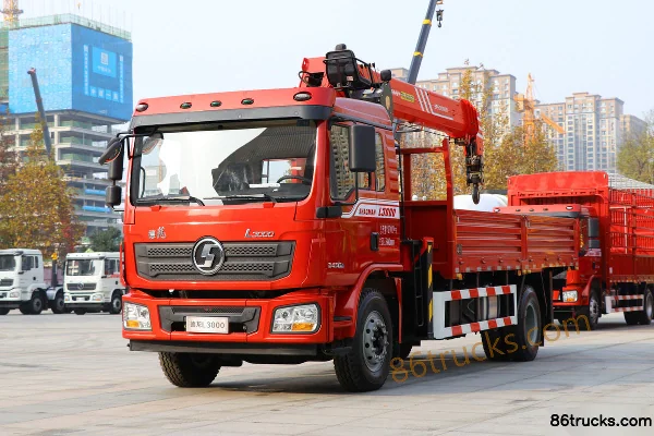 SHACMAN SHACMAN Delong L3000 Medium Truck truck-mounted crane