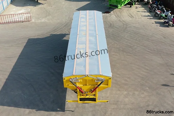 Jilu Hengchi Jilu Hengchi intelligent conveyor belt trailer powder tank semi-trailer