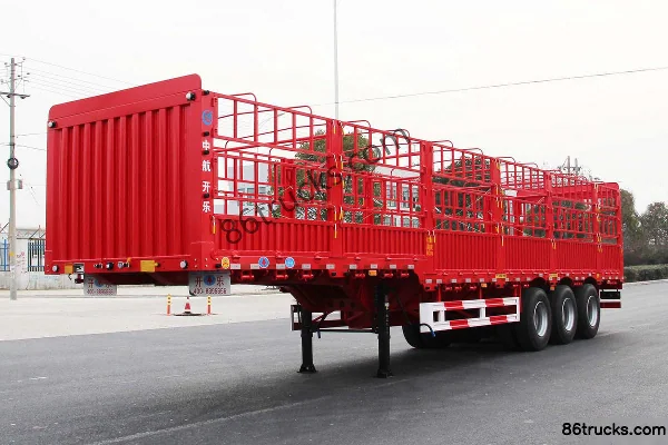 Kaile 13m Stake Semi-Trailer Exterior (2) | 86Trucks