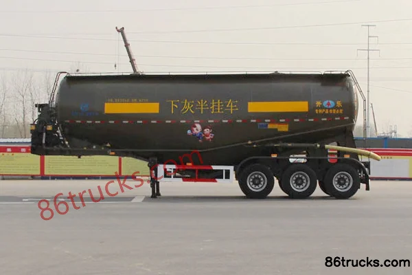 Kaile 45m³ Cement Powder Semi-Trailer Exterior (2) | 86Trucks