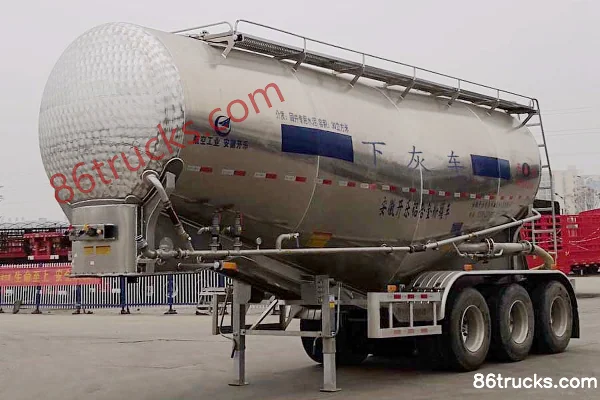 Kaile 38m³ Cement Powder Semi-Trailer Exterior (2) | 86Trucks
