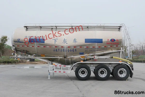 Kaile 38m³ Cement Powder Semi-Trailer Exterior (3) | 86Trucks