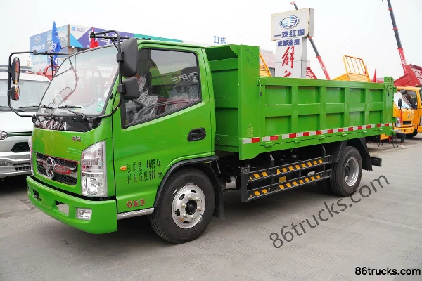 Kama GK8 Fuyunlai 130hp 4X2(6 wheels) 3.5m Dump Truck Exterior (3) | 86Trucks
