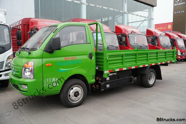 Kama Ruihang EV 3.5T 3.83m single-row pure electric dump truck (width 1.95m) 58.91kWh 4X2(6 wheels) Exterior (3) | 86Trucks