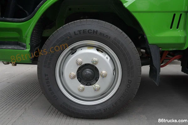 Kama Ruihang EV 3.5T 3.83m single-row pure electric dump truck (width 1.95m) 58.91kWh 4X2(6 wheels) Chassis (3) | 86Trucks