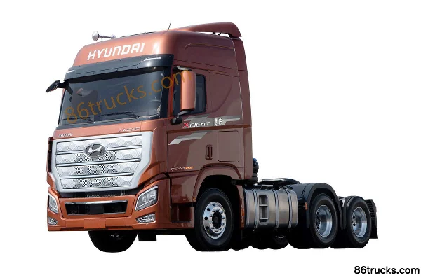 Hyundai Commercial Vehicle New Generation Chuanghu Heavy Truck 460 hp 6X4(10 wheels) Tractor Truck (China VI) Exterior (2) | 86Trucks