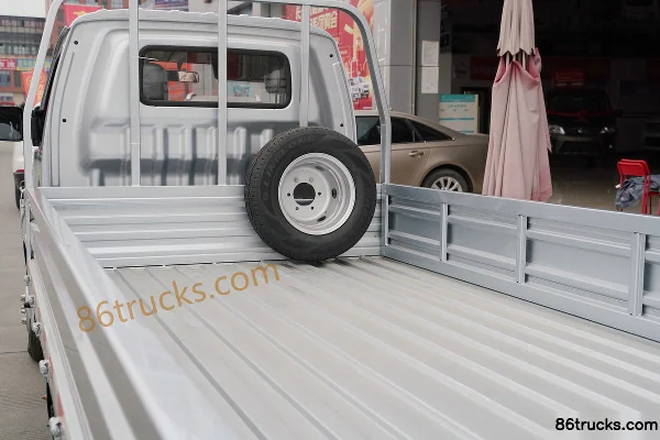 Ankai Shenqi T20 1.6L 105 hp 4X2(6 wheels) CNG 3.6m Single Row Flatbed Micro Truck Body (3) | 86Trucks
