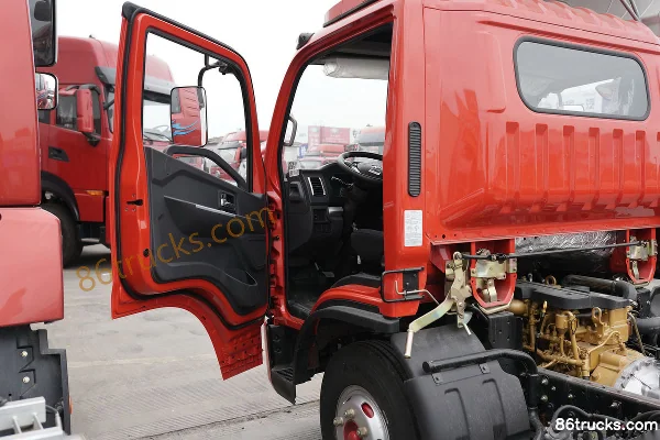 Dongfeng Duolika D6-L Ruineng Edition 130 hp 4X2(6 wheels) 4.17m single-row stake truck Cab (1) | 86Trucks