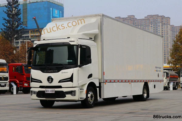 SHACMAN Delong L6000 4X2(6 wheels) 9m electric cargo truck Exterior (3) | 86Trucks