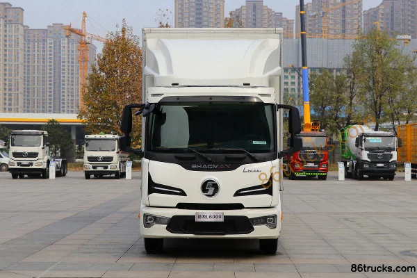 SHACMAN Delong L6000 4X2(6 wheels) 9m electric cargo truck Exterior (2) | 86Trucks
