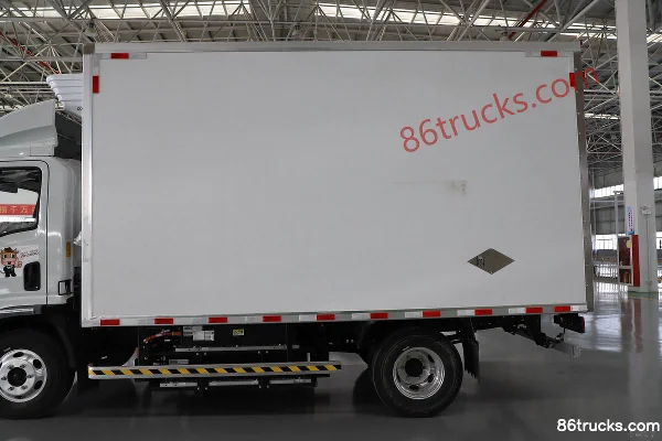 Yuchai New Energy EC301 4,5T cabine simple camion frigorifique 100% électrique 4X2(6 roues) Carrosserie (1) | 86Trucks