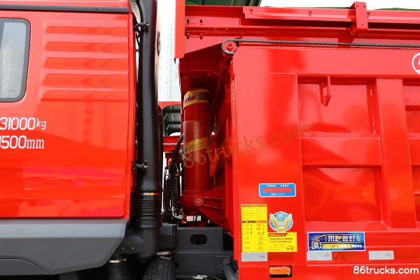 SHACMAN Delong M3000S Urban Standard Edition 375 hp 8X4(12 wheels) 6.2m Dump Truck (China VI) Body (1) | 86Trucks