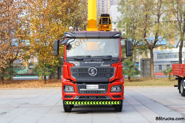 SHACMAN Delong M3000S 340 hp 8X4(12 wheels) Truck-Mounted Crane (Juntong Brand) Exterior (2) | 86Trucks