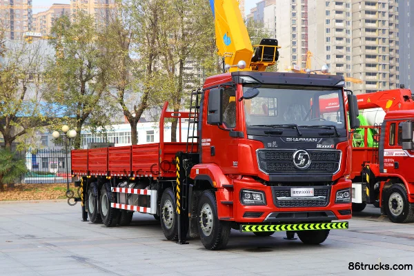SHACMAN SHACMAN Delong M3000S truck-mounted crane