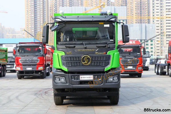 SHACMAN Delong M3000S Urban Standard Edition 400 hp 8X4(12 wheels) 6m Dump Truck (China VI) Exterior (2) | 86Trucks