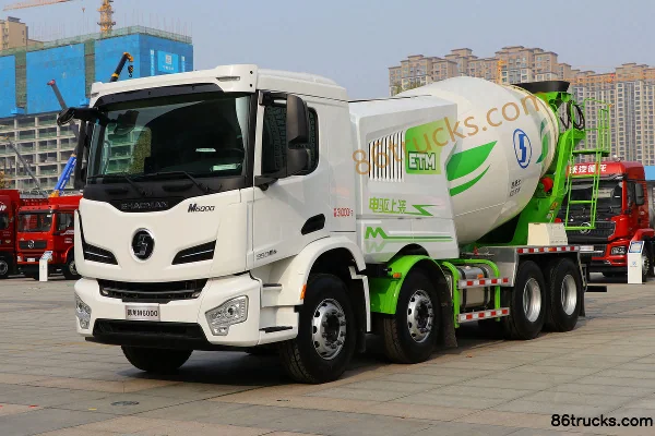 SHACMAN Delong M6000 350 ch 8X4(12 roues) camion malaxeur Extérieur (3) | 86Trucks