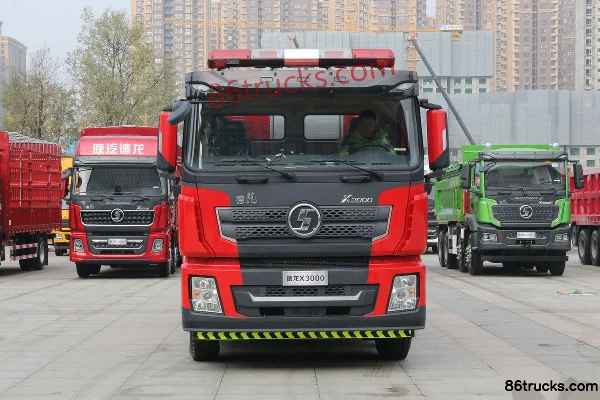 SHACMAN Delong X3000 350 ch 4X2(6 roues) camion de pompiers lanceur (marque Juntong) Extérieur (2) | 86Trucks