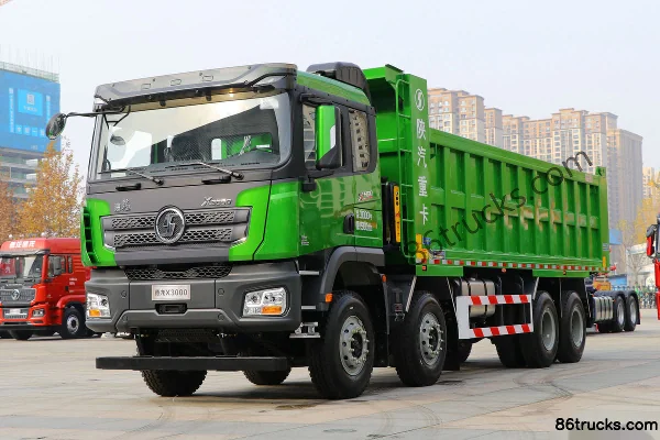 SHACMAN Delong X3000 Jingying Edition 430 hp 8X4(12 wheels) 8.8m Dump Truck (China VI) Exterior (3) | 86Trucks