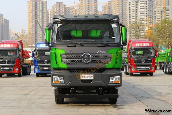 SHACMAN Delong X3000 Jingying Edition 430 hp 8X4(12 wheels) 8.8m Dump Truck (China VI) Exterior (2) | 86Trucks