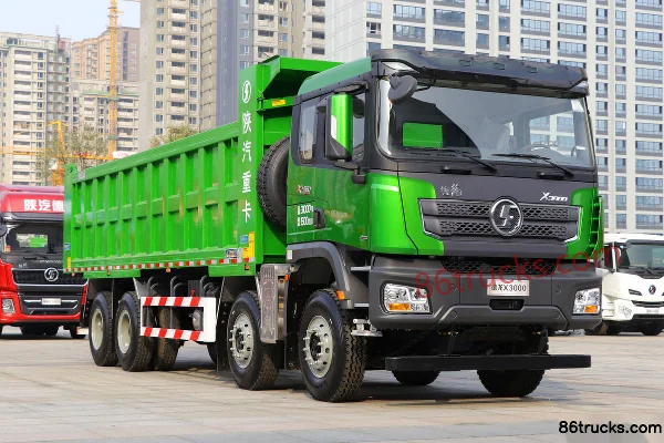 SHACMAN Delong X3000 Jingying Edition 430 hp 8X4(12 wheels) 8.8m Dump Truck (China VI) Exterior