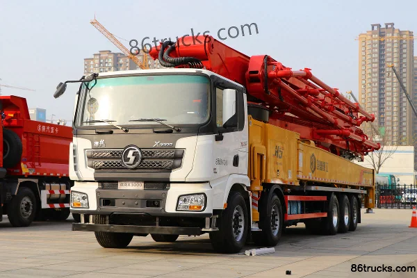 SHACMAN Delong X3000 510 ch 10X4(14 roues) camion pompe à béton avec flèche (China VI) Extérieur (3) | 86Trucks
