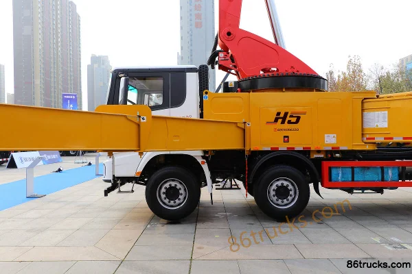 SHACMAN Delong X3000 510 ch 10X4(14 roues) camion pompe à béton avec flèche (China VI) Carrosserie (1) | 86Trucks