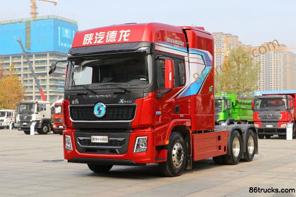 SHACMAN Delong X5000 6X4(10 wheels) Hydrogen Fuel Cell Tractor Truck Exterior (3) | 86Trucks