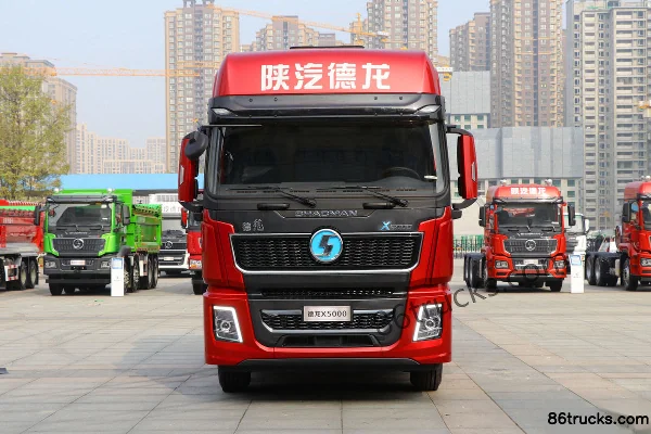 SHACMAN Delong X5000 6X4(10 wheels) Hydrogen Fuel Cell Tractor Truck Exterior (2) | 86Trucks