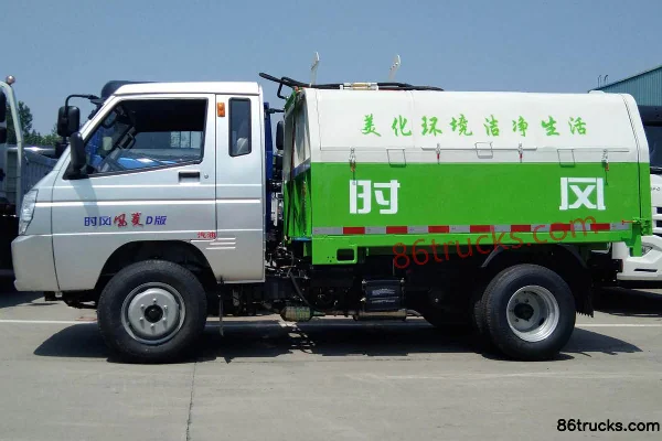 Shifeng Fengling D Edition 112 hp 4X2(6 wheels) 2.5m Detachable Garbage Truck (China VI) Exterior (2) | 86Trucks
