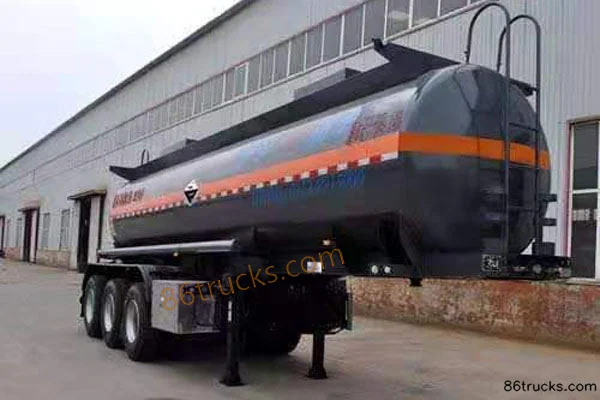 Qilin Qilin Corrosive Goods Tank tanker semi-trailer