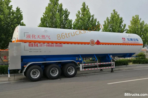 Zhengkang Hongtai 52.6m³ cryogenic liquid transport semi-trailer Exterior (2) | 86Trucks