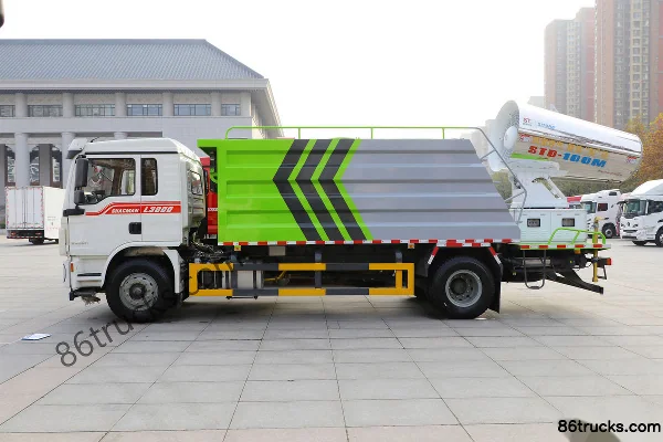 SHACMAN Delong L3000 245 ch 4X2(6 roues) camion anti-poussière multifonctionnel (China VI) (marque Fengba) Extérieur (3) | 86Trucks
