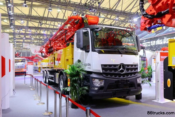 SANY Truck SANY Group Mercedes-Benz chassis concrete pump truck