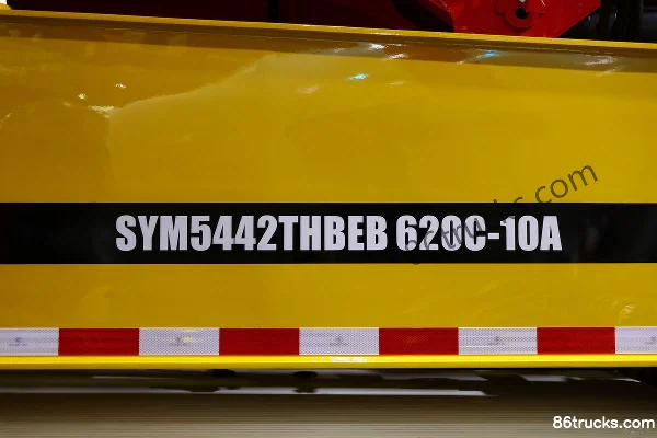 Mercedes-Benz 435 hp 8X4(12 wheels) Concrete Pump Truck (SANY Brand) Chassis (3) | 86Trucks