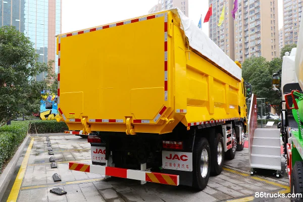 JAC Gallop K5W camion lourd 350 ch 8X4(12 roues) 6 m camion benne (China VI) Extérieur (3) | 86Trucks