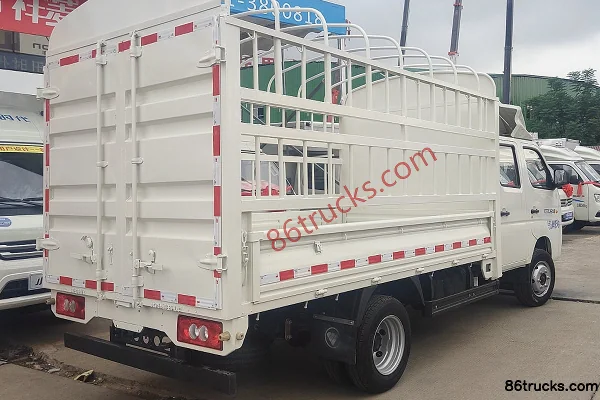 Foton Times Xiaoka Star 1 1.9L 116hp 4X2(6 wheels) Diesel 3.33m Double Row Stake Micro Truck Exterior (2) | 86Trucks