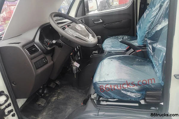 Foton Times Xiaoka Star 1 1.9L 116hp 4X2(6 wheels) Diesel 3.33m Double Row Stake Micro Truck Cab (1) | 86Trucks