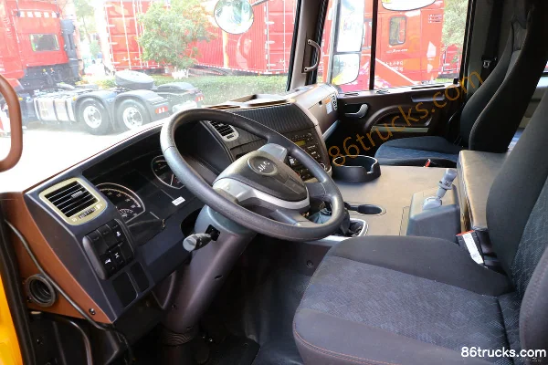 JAC Gallop K5W heavy truck 8X4(12 wheels) 5.6m crew cab pure electric dump truck 422kWh (2) | 86Trucks