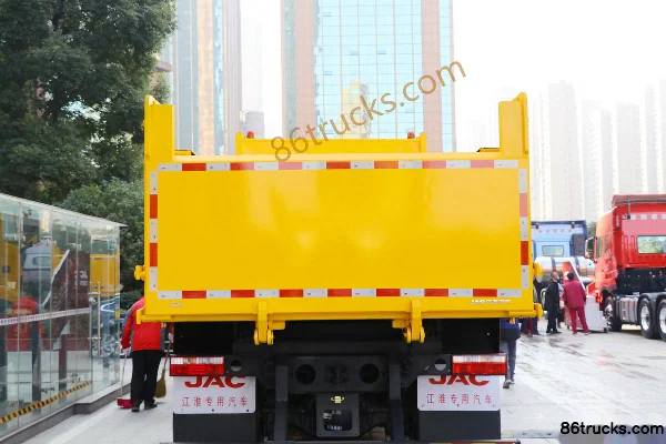 JAC Gallop K5W heavy truck 8X4(12 wheels) 5.6m crew cab pure electric dump truck 422kWh Body (3) | 86Trucks