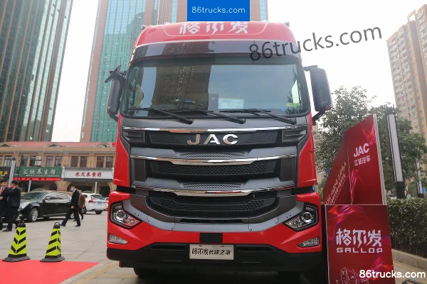 JAC Gallop A5W III Heavy Truck 460 hp 6X4(10 wheels) LNG Tractor Truck Exterior (2) | 86Trucks