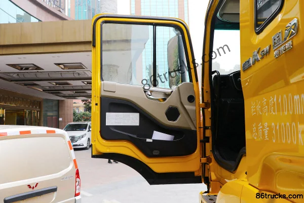 JAC Gallop K5W Heavy Truck 350 hp 8X4(12 wheels) 5.6 m AMT Automatic Hybrid Dump Truck Cab (1) | 86Trucks