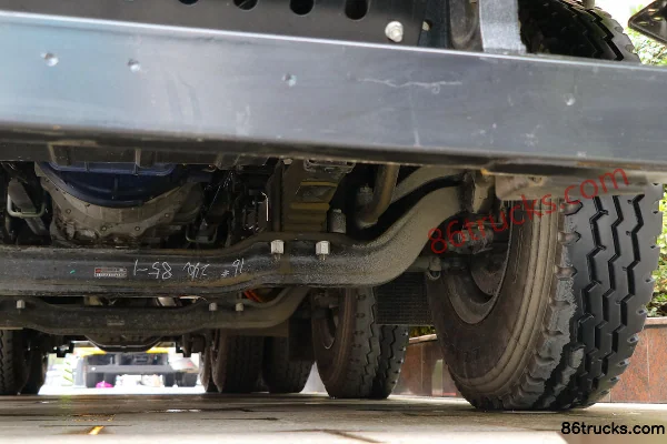 JAC Gallop K5W Heavy Truck 350 hp 8X4(12 wheels) 5.6 m AMT Automatic Hybrid Dump Truck Chassis (3) | 86Trucks