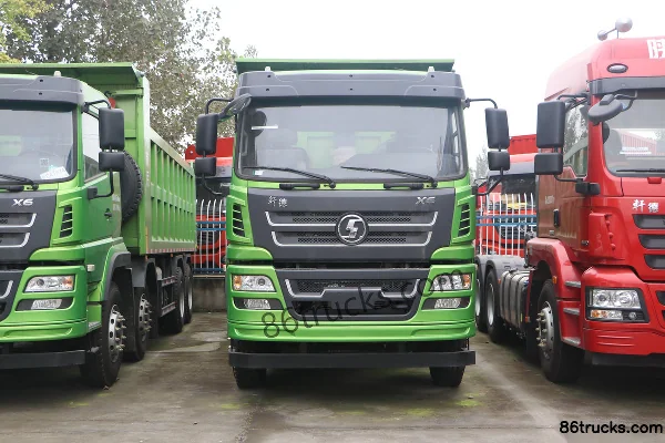 SHACMAN Commercial Vehicle Xuande X6 350 hp 8X4(12 wheels) 6.5m Dump Truck Exterior (2) | 86Trucks